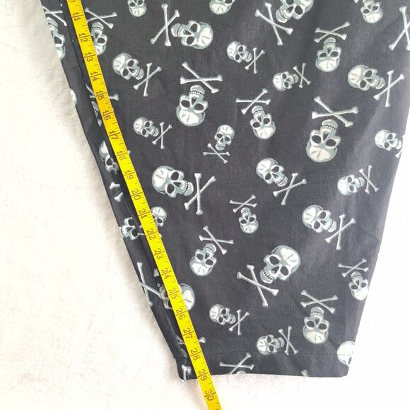KingSize Skeleton Flannel Halloween Pajama Pants Men's 7XL - Picture 6 of 8